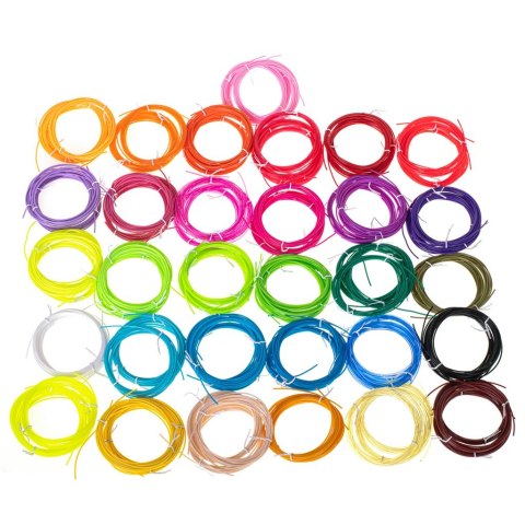 Wkłady do długopisu 3D filament 90szt x 3m zapas 270m Wkłady do długopisu 3D filament 90szt x 3m zapas 270m