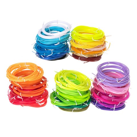 Wkłady do długopisu 3D filament 90szt x 3m zapas 270m Wkłady do długopisu 3D filament 90szt x 3m zapas 270m