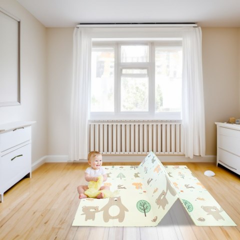 Mata edukacyjna piankowa dwustronna składana Londyn 200 x 180 cm Mata edukacyjna piankowa dwustronna składana Londyn 200 x 180 cm