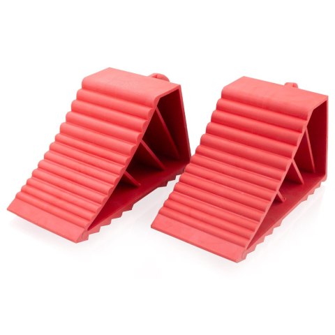 2 gumowe kliny pod koła, kliny hamulcowe 2 gumowe kliny pod koła, kliny hamulcowe