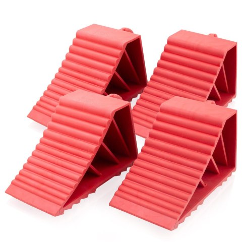4 gumowe kliny pod koła, kliny hamulcowe 4 gumowe kliny pod koła, kliny hamulcowe