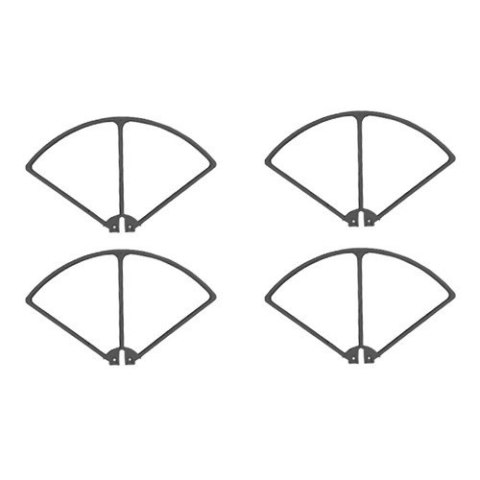 Część X8HC X8HW X8C X8W X8G Osłony łopat czarne 4szt Część X8HC X8HW X8C X8W X8G Osłony łopat czarne 4szt