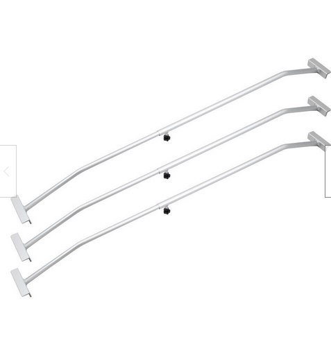 BITUXX 3x aluminiowy wspornik plandekowy do przyczepy samochodowej z płaską plandeką 140-210CM BITUXX 3x aluminiowy wspornik plandekowy do przyczepy samochodowej z płaską plandeką 140-210CM