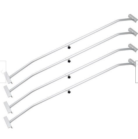 BITUXX 4x aluminiowy wspornik plandekowy do przyczepy samochodowej z płaską plandeką 140-210CM BITUXX 4x aluminiowy wspornik plandekowy do przyczepy samochodowej z płaską plandeką 140-210CM