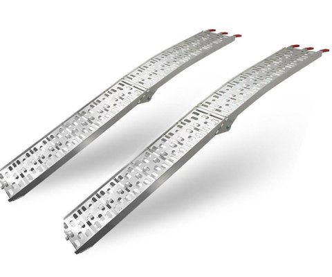 NAJAZDY ALUMINIOWE RAMPY KOMPLET DO 680kg. NAJAZDY ALUMINIOWE RAMPY KOMPLET DO 680kg.