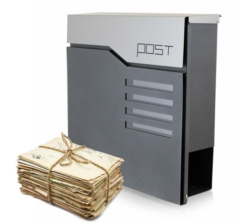 NOWOCZESNA SKRZYNKA POCZTOWA NA LISTY GAZETY MODNY DESIGN NOWOCZESNA SKRZYNKA POCZTOWA NA LISTY GAZETY MODNY DESIGN
