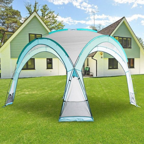 Niebieski Namiot Ogrodowy 3,5x3,5m Niebieski Namiot Ogrodowy 3,5x3,5m