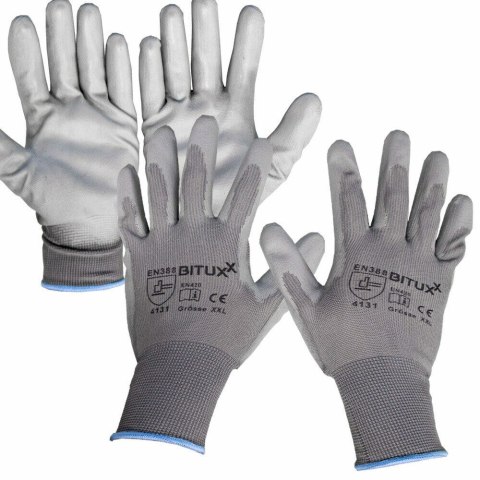 RĘKAWICZKI RĘKAWICE POWŁOKA PU ROBOCZE S-XXL 1 PARA RĘKAWICZKI RĘKAWICE POWŁOKA PU ROBOCZE S-XXL 1 PARA