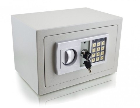 SEJF MEBLOWY ELEKTRONICZNY JASNY SZARY SEJF MEBLOWY ELEKTRONICZNY JASNY SZARY