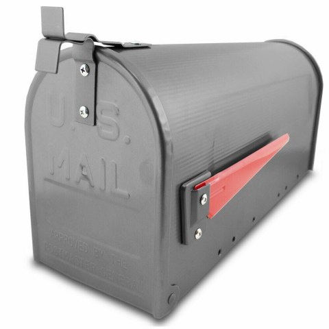 Skrzynka na listy USA MAIL Grafitowa z uchwytem Skrzynka na listy USA MAIL Grafitowa z uchwytem