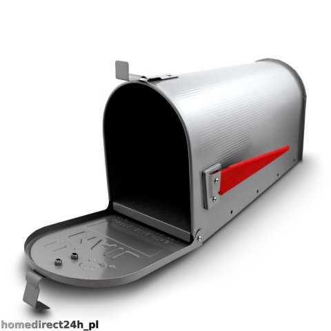 Skrzynka na listy amerykańska USA MAIL z uchwytem (srebrny) Skrzynka na listy amerykańska USA MAIL z uchwytem (srebrny)