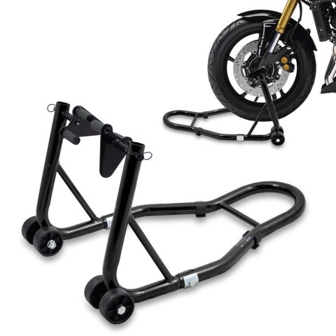 # Stojak do motocykla przód czarny # Stojak do motocykla przód czarny