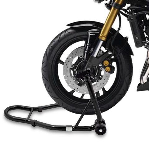 # Stojak do motocykla przód czarny # Stojak do motocykla przód czarny