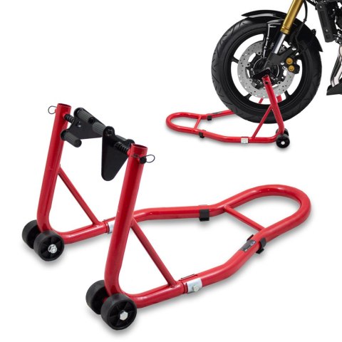 # Stojak do motocykla przód czerwony # Stojak do motocykla przód czerwony