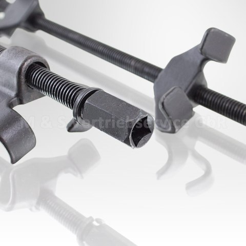 Ściągacze do sprężyn 2 szt 370mm Ściągacze do sprężyn 2 szt 370mm