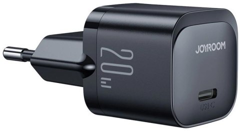 Mini ładowarka sieciowa Joyroom JR-TCF02 20W PD 3.0 QC 3.0 1x USB-C czarna Mini ładowarka sieciowa Joyroom JR-TCF02 20W PD 3.0 QC 3.0 1x USB-C czarna