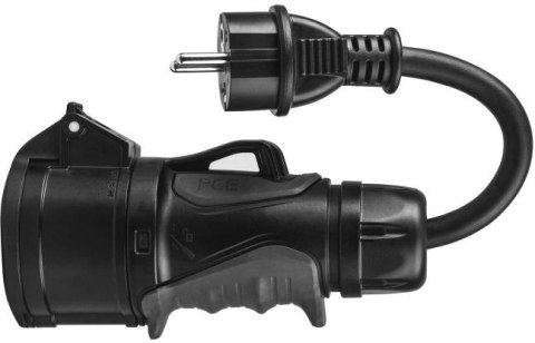 PRZEJŚCIOWKA ADAPTER SIŁOWY Green Cell CZERWONY CEE 16A 400V 5P DO SCHUKO 230V EVAK01 PRZEJŚCIOWKA ADAPTER SIŁOWY Green Cell CZERWONY CEE 16A 400V 5P DO SCHUKO 230V EVAK01