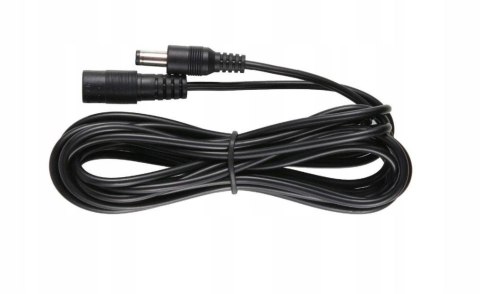 Przedłużacz DC 5.0m dwużyłowy 2x0.5mm2 w oplocie wtyk/gniazdo 2.1x5.5 mm Przedłużacz DC 5.0m dwużyłowy 2x0.5mm2 w oplocie wtyk/gniazdo 2.1x5.5 mm