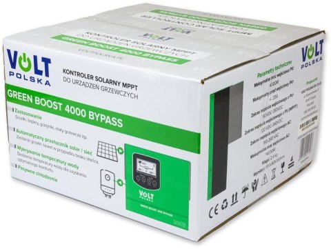 Przetwornica solarna VOLT POLSKA GREEN BOOST 4000 BYPASS (160-350VDC) Przetwornica solarna VOLT POLSKA GREEN BOOST 4000 BYPASS (160-350VDC)