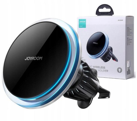 Uchwyt samochodowy magnetyczny ładowarka indukcyjna Joyroom JR-ZS291 Qi 15W MagSafe Apple Iphone Uchwyt samochodowy magnetyczny ładowarka indukcyjna Joyroom JR-ZS291 Qi 15W MagSafe Apple Iphone