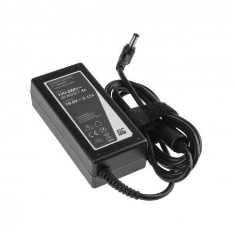 ZASILACZ ŁADOWARKA DO LAPTOPA ASUS TOSHIBA Green Cell PRO AD25P 19V 3,42A 65W 5,5mm/2,5mm ZASILACZ ŁADOWARKA DO LAPTOPA ASUS TOSHIBA Green Cell PRO AD25P 19V 3,42A 65W 5,5mm/2,5mm