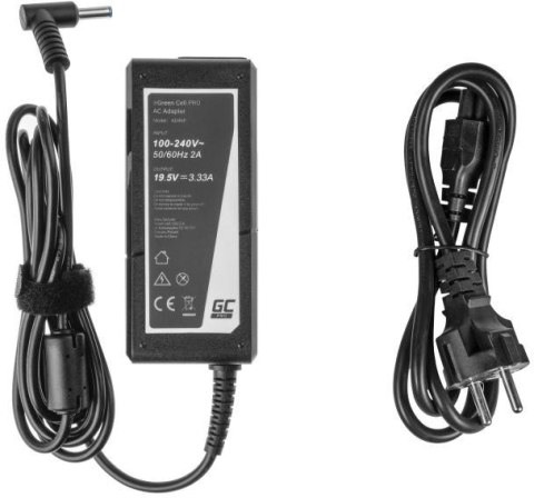 ZASILACZ ŁADOWARKA DO LAPTOPA HP Green Cell PRO AD49P 19,5V 3,33A 65W 4,5mm/3,0mm ZASILACZ ŁADOWARKA DO LAPTOPA HP Green Cell PRO AD49P 19,5V 3,33A 65W 4,5mm/3,0mm