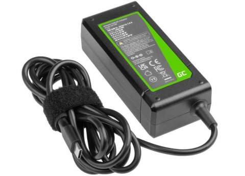 ZASILACZ ŁADOWARKA DO LAPTOPA UNIWERSALNA APPLE Green Cell PRO AD134P 20V 3,25A 65W USB-C ZASILACZ ŁADOWARKA DO LAPTOPA UNIWERSALNA APPLE Green Cell PRO AD134P 20V 3,25A 65W USB-C