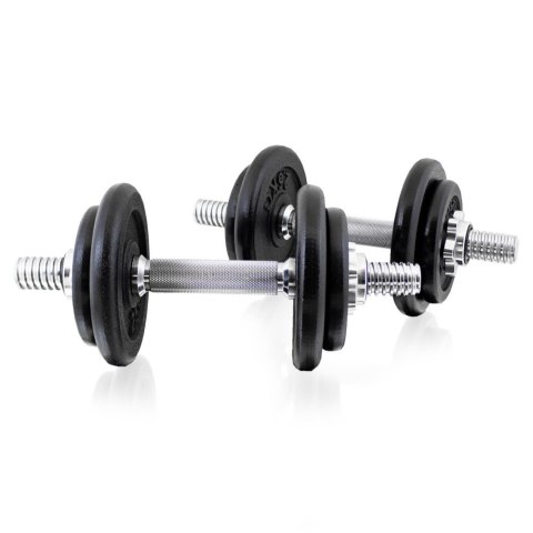 Zestaw hantli ciężarków 4x2,5kg 4x1,25kg z walizką Zestaw hantli ciężarków 4x2,5kg 4x1,25kg z walizką
