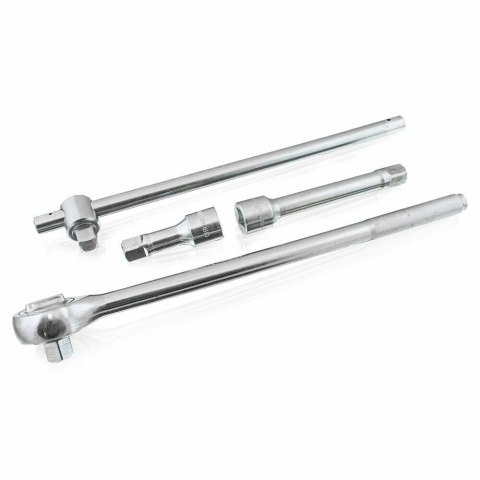 Zestaw kluczy nasadowych 19-60mm z grzechotką 23 elementy Zestaw kluczy nasadowych 19-60mm z grzechotką 23 elementy