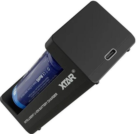 Ładowarka do akumulatorów cylindrycznych Li-ion 18650 Xtar MC2C USB-C Ładowarka do akumulatorów cylindrycznych Li-ion 18650 Xtar MC2C USB-C