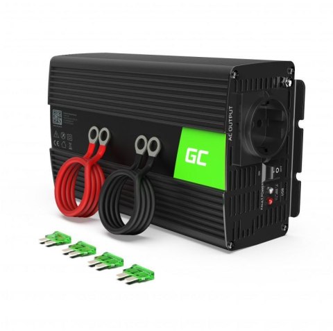 PRZETWORNICA NAPIĘCIA INWERTER Green Cell 12V / 230V 3000W/6000W MODYFIKOWANA SINUSOIDA INV12 PRZETWORNICA NAPIĘCIA INWERTER Green Cell 12V / 230V 3000W/6000W MODYFIKOWANA SINUSOIDA INV12