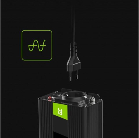 PRZETWORNICA NAPIĘCIA INWERTER Green Cell 24V / 230V 150W/300W CZYSTA SINUSOIDA INV30 PRZETWORNICA NAPIĘCIA INWERTER Green Cell 24V / 230V 150W/300W CZYSTA SINUSOIDA INV30