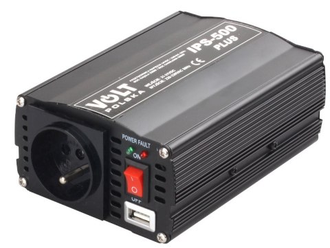 PRZETWORNICA VOLT POLSKA IPS-500 PLUS 24V / 230V 350/500 W PRZETWORNICA VOLT POLSKA IPS-500 PLUS 24V / 230V 350/500 W