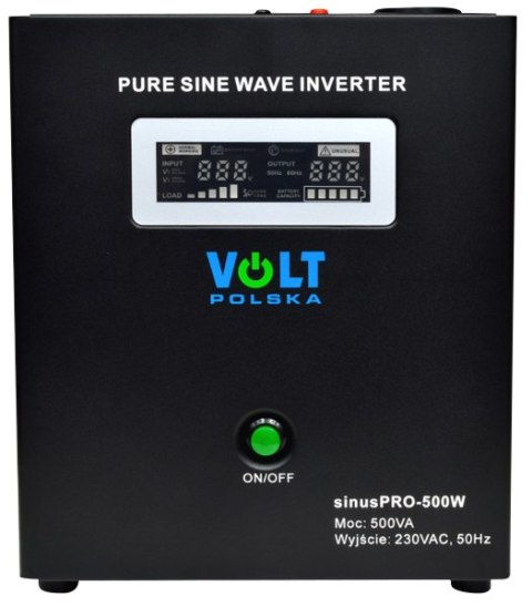 Przetwornica VOLT POLSKA SinusPro-500W 12V 300/500W Przetwornica VOLT POLSKA SinusPro-500W 12V 300/500W