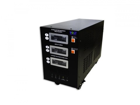Stabilizator napięcia trójfazowy Volt Polska AVR PRO 10000VA Stabilizator napięcia trójfazowy Volt Polska AVR PRO 10000VA