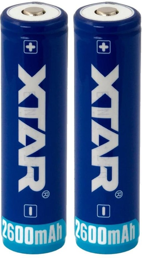 Akumulator 18650 Li-Ion 3,7V Xtar 2600mAh (1 szt.) z zabezpieczeniem Akumulator 18650 Li-Ion 3,7V Xtar 2600mAh (1 szt.) z zabezpieczeniem