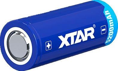 Akumulator 26650 Li-Ion 3,7V Xtar 5200mAh Bluetooth BT (1 szt.) z zabezpieczeniem Akumulator 26650 Li-Ion 3,7V Xtar 5200mAh Bluetooth BT (1 szt.) z zabezpieczeniem