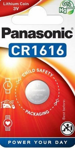Bateria CR1616 1BL PANASONIC 3V 55mAh (1 szt.) Bateria CR1616 1BL PANASONIC 3V 55mAh (1 szt.)