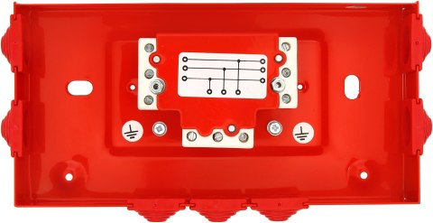 Puszka instalacyjna przeciwpożarowa W2 PIP-2AN rozgałęźna 3 żyły 4mm2 Puszka instalacyjna przeciwpożarowa W2 PIP-2AN rozgałęźna 3 żyły 4mm2