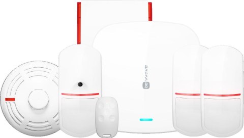 Zestaw alarmowy Satel BE WAVE z 3 czujnikami ruchu, czujnikiem dymu, sygnalizatorem i pilotem Zestaw alarmowy Satel BE WAVE z 3 czujnikami ruchu, czujnikiem dymu, sygnalizatorem i pilotem