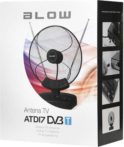 Antena DVB-T BLOW ATD17 aktywna wewnętrzna Antena DVB-T BLOW ATD17 aktywna wewnętrzna