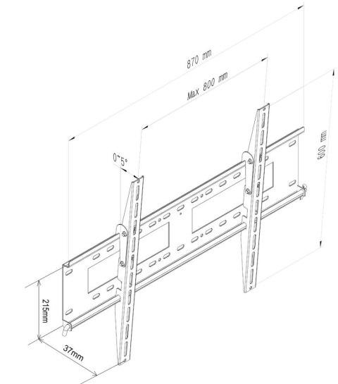 UCHWYT DO TV LCD/LED AR-88XL ART 37-100" 80KG reg. pion 37mm maxVESA 800x600 UCHWYT DO TV LCD/LED AR-88XL ART 37-100" 80KG reg. pion 37mm maxVESA 800x600