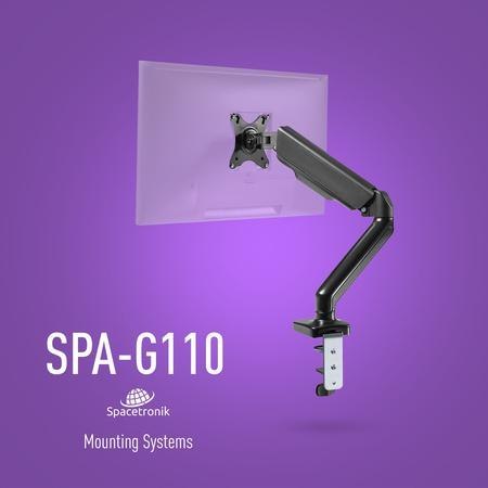 Uchwyt biurkowy Spacetronik SPA-G110 na monitor 17"-32" Uchwyt biurkowy Spacetronik SPA-G110 na monitor 17"-32"