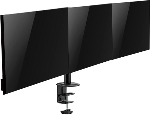 Uchwyt biurkowy przegubowy na 3 monitory Spacetronik SPA-130 Uchwyt biurkowy przegubowy na 3 monitory Spacetronik SPA-130