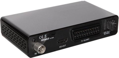 Zestaw Tuner DVB-T/T2 WIWA H.265 + Antena WiFi USB Zestaw Tuner DVB-T/T2 WIWA H.265 + Antena WiFi USB
