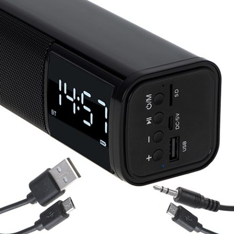 Głośnik Soundbar z budzikiem