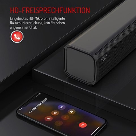 Głośnik Soundbar z budzikiem
