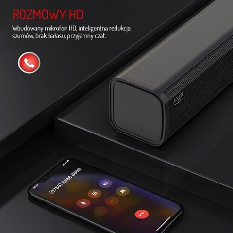 Głośnik Soundbar z budzikiem