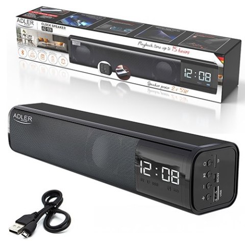 Głośnik Soundbar z budzikiem