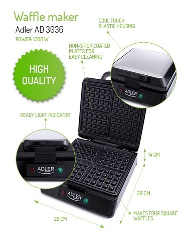 Gofrownica 1500 W